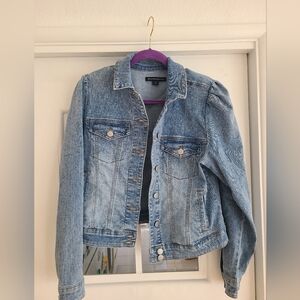 Brand New WOT Boston Proper Cropped Jean Jacket